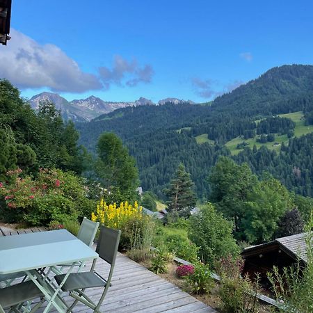 La Marmotte Qui Papote Apartment Le Grand-Bornand Exterior foto