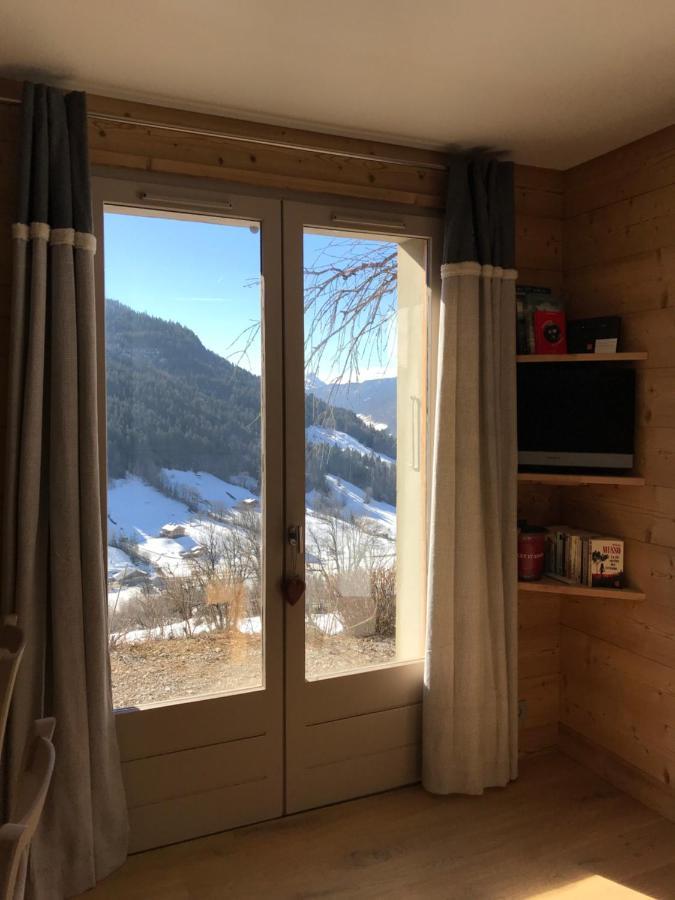 La Marmotte Qui Papote Apartment Le Grand-Bornand Exterior foto