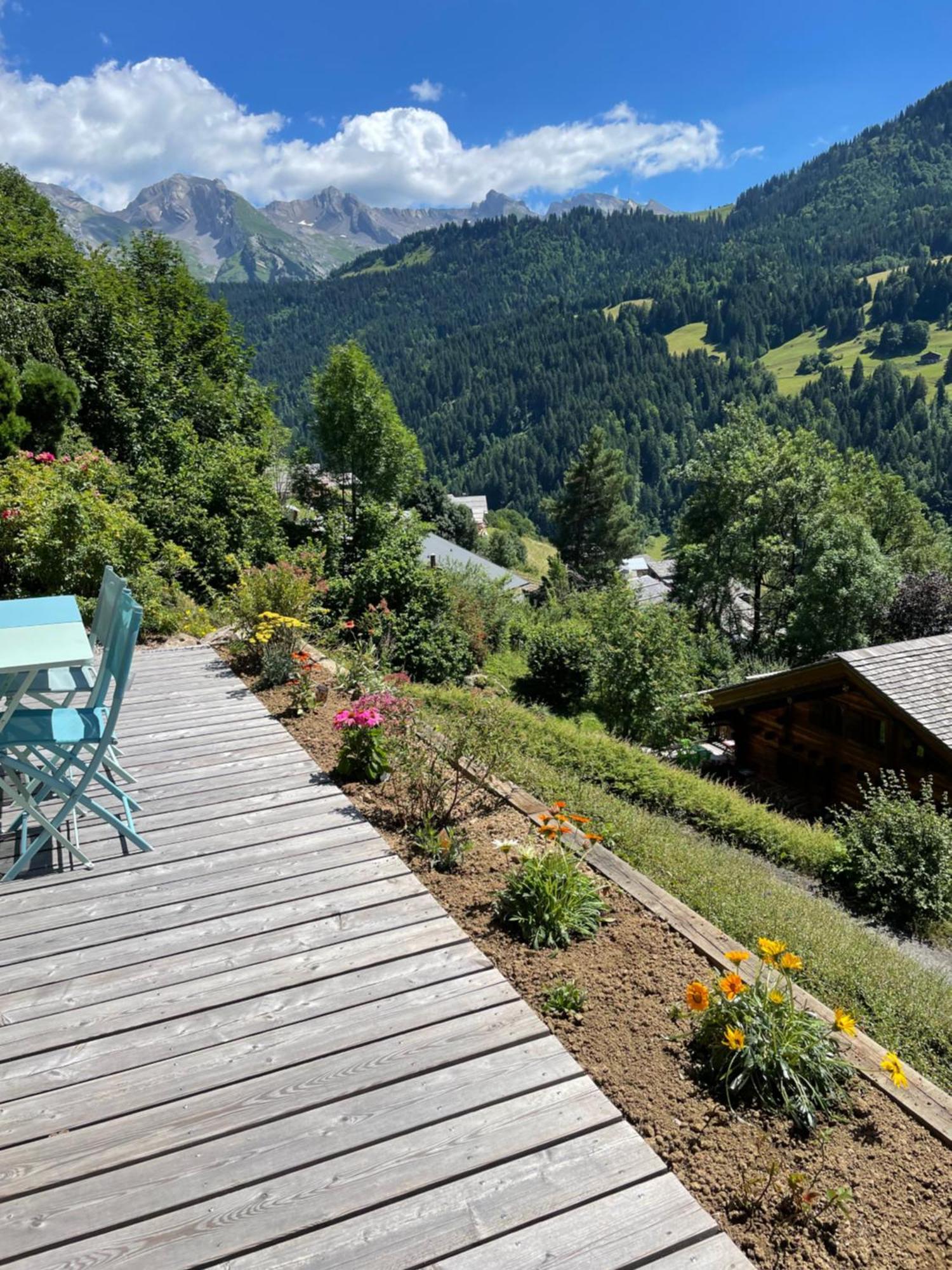 La Marmotte Qui Papote Apartment Le Grand-Bornand Exterior foto