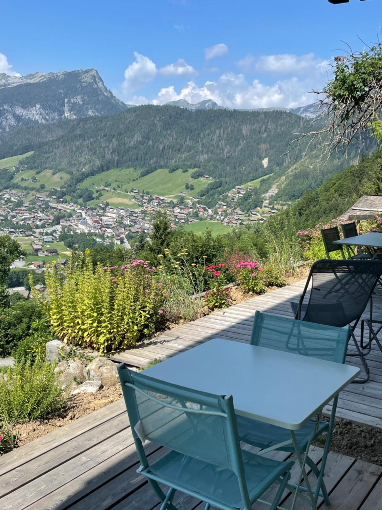 La Marmotte Qui Papote Apartment Le Grand-Bornand Exterior foto