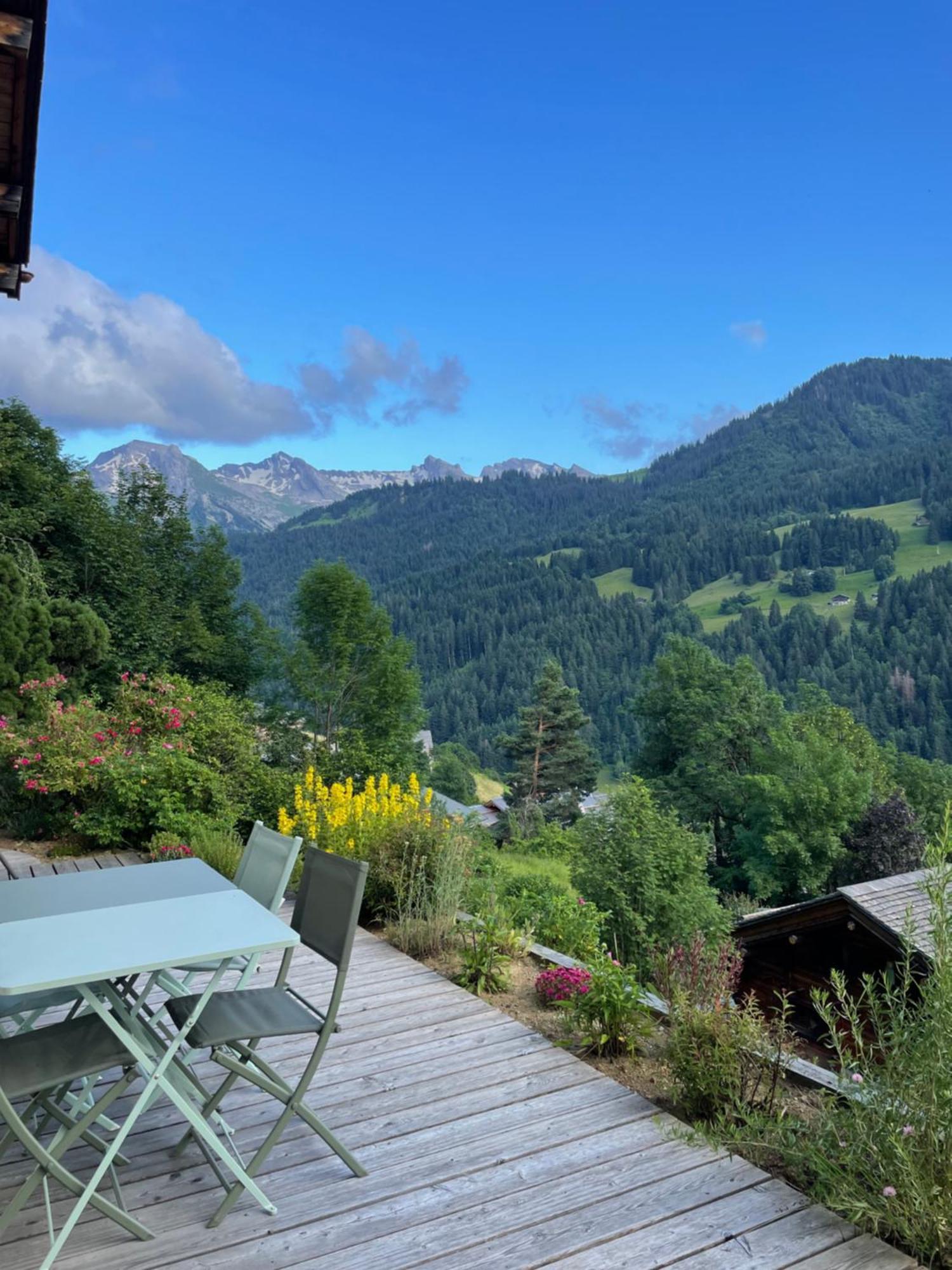 La Marmotte Qui Papote Apartment Le Grand-Bornand Exterior foto