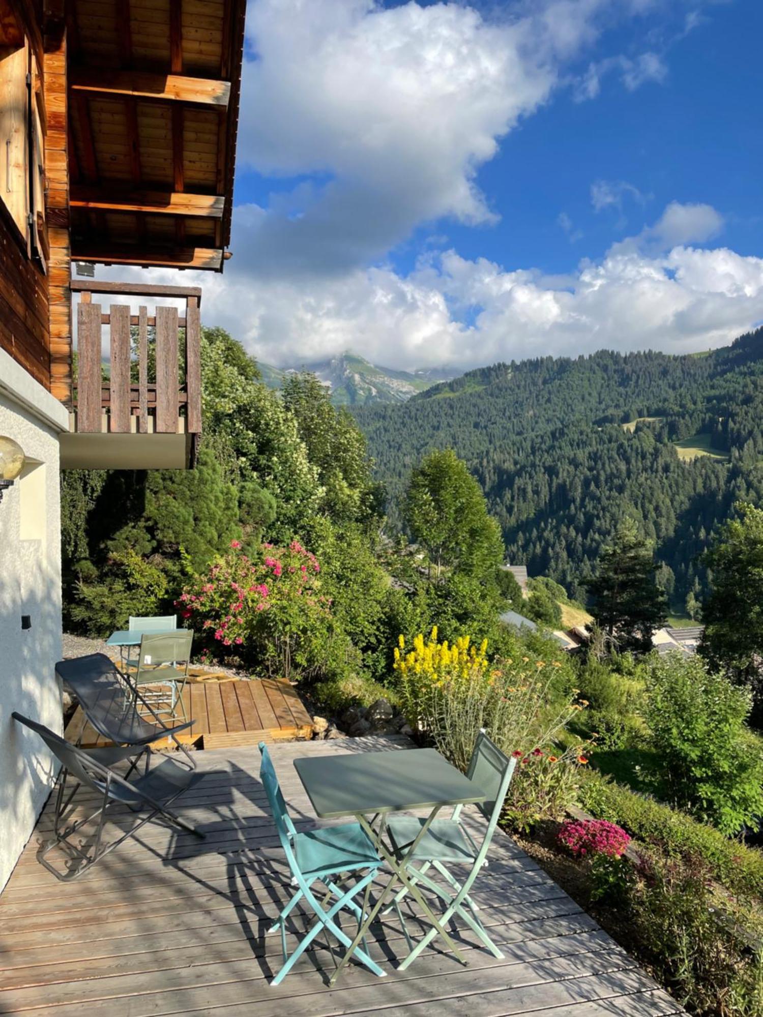 La Marmotte Qui Papote Apartment Le Grand-Bornand Exterior foto